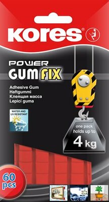 Kores Power Gumfix Gyurmaragasztó extra erős (60 db)