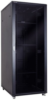 Linkbasic álló szekrény 19" 42U 1000x800mm fekete