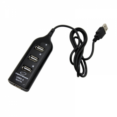 Esperanza EA116 USB 2.0 HUB (4 port) - Fekete
