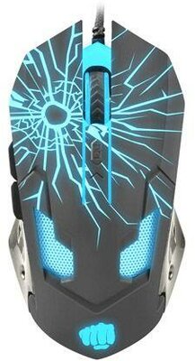 Fury GLADIATOR USB Gaming Egér - Fekete/Kék