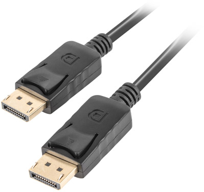 Lanberg CA-DPDP-10CC-0030-BK DisplayPort (apa - apa) kábel 3m - Fekete