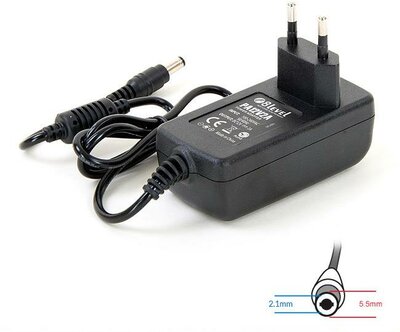 8level DC12V/2A power adapter 5x2.1mm