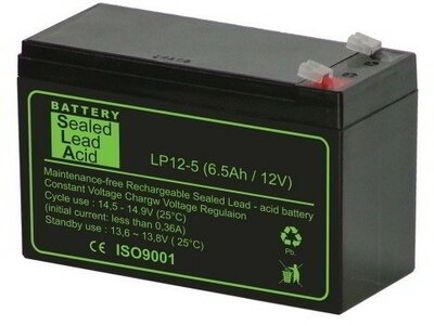 LP12-5 12V 55Ah zárt gondozásmentes AGM akkumulátor