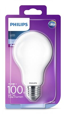 Philips LED Izzó 11.5-100W 1521 lm 6500 K E27 - Hideg fehér
