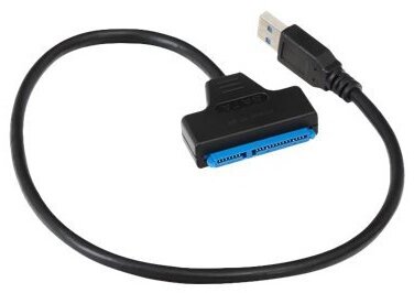 Omega OUSATA USB-A 3.0 apa - SATA anya fekete 0.3m - Fekete