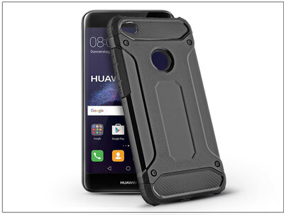 Haffner PT-4317 Armor Huawei P9 Lite (2017) ütésálló hátlap - Fekete