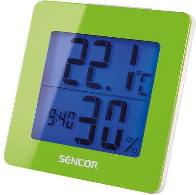 Sencor SWS 1500 GN LCD időjárás-állomás ébresztőórával