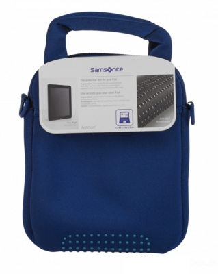 Samsonite V51-043-022 Aramon II 9.7" Cipzáras iPad Válltáska - Kék