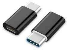 Gembird A-USB2-CMMF-01 USB 2.0 c type - MicroUSB apa-anya adapter Fekete