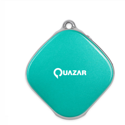Quazar Q-Tracker Medal SIM kártyás személyi GPS nyomkövető kétirányú hívás funkcióval - Türkiz