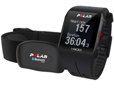 Polar V800 Profi multisport vízálló GPS-óra + HR - Fekete