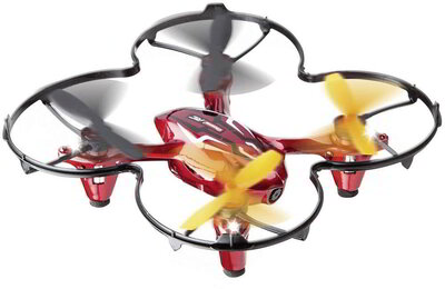 Carrera RC Video ONE Quadrocopter Drón - Piros