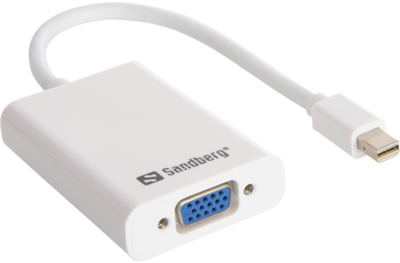 Sandberg 509-05 mini DisplayPort -> D-Sub (VGA) + Audio adapter