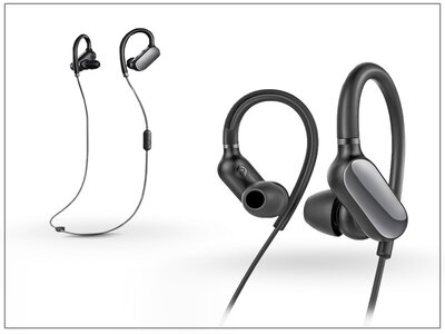 Xiaomi Bluetooth sztereó sport fülhallgató v4.1 - YDLYEJ01LM - MultiPoint - black