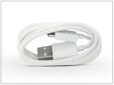 LG gyári micro USB adat- és töltőkábel 100 cm-es kábellel - EAD62377921 white (ECO csomagolás)