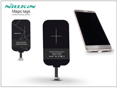 Nillkin Magic Tags Qi adapter vezeték nélküli töltő állomáshoz - USB Type-C Short Version - WRC