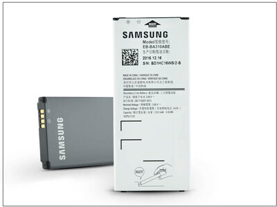 Samsung A310F Galaxy A3 (2016) gyári akkumulátor - Li-Ion 2300 mAh - EB-BA310ABE (ECO csomagolás)