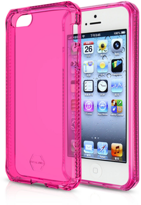 Itskins APH5-SPECM-PINK Spectrum-Apple iPhone 5S - 5 -2m DROP - ANTISHOCK - Pink