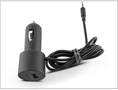Nokia 6101/N70/6300/6120 gyári szivargyújtós töltő + USB csatlakozó - DC-22 (ECO csomagolás)