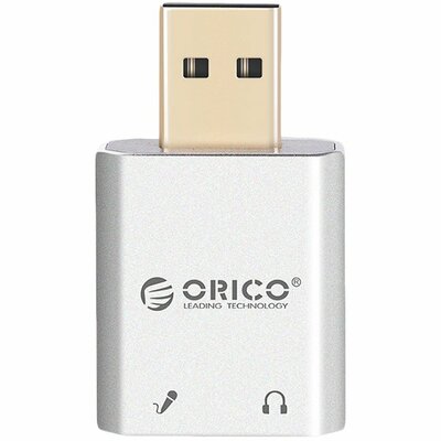 Orico SK02-SV USB 2.0 Külső hangkártya - Ezüst