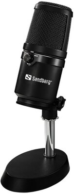 Sandberg Studio Pro Mikrofon - Fekete