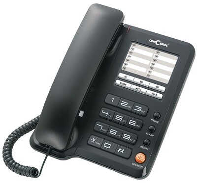 ConCorde A40 Vezetékes Telefon - Fekete