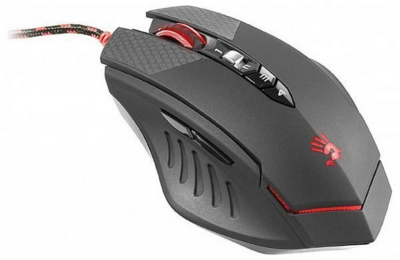 A4Tech Bloody Winner T70 Gaming Egér + B-083 Egérpad - Fekete
