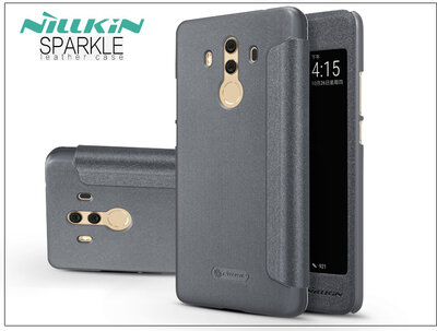 Nillkin Sparkle NL150966 Huawei Mate 10 Pro oldalra nyíló flip tok - Fekete