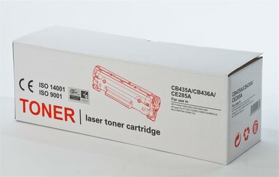 Tender (CB435A/CB436A/CE285A) Toner Fekete