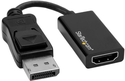 Startech DP2HD4K60S DisplayPort apa - HDMI anya adapter - Fekete