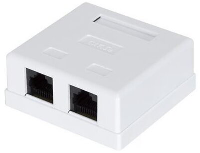 Digitalbox STLSB2U5E START.LAN 2 db RJ45 (CAT5e) csatlakozós fali konnektor