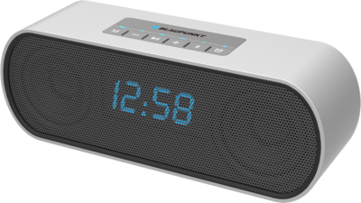 Blaupunkt BT15CLOCK Bluetooth Hangszóró Ébresztőórával -Szürke-Fekete