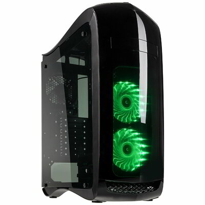 Kolink Punisher RGB Window Számítógépház - Fekete