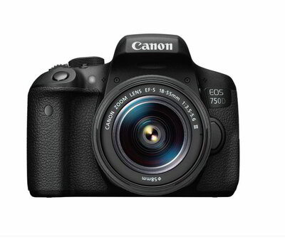 Canon EOS 750D Digitális fényképezőgép + EF-S 18-55mm f/3.5-5.6 DC III KIT