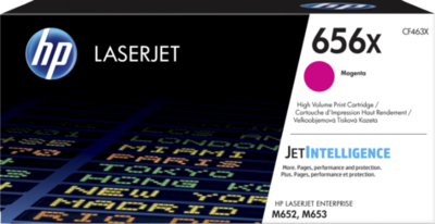 HP 656X Nagy kapacitású eredeti LaserJet tonerkazetta - Magenta