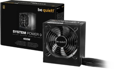 Be Quiet! 400W System Power 9 tápegység