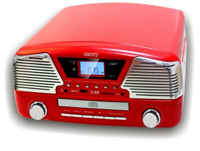 Gramofon Camry CR 1134 red