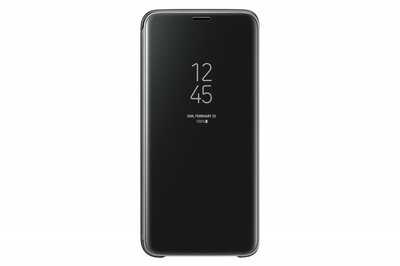 Samsung EF-ZG965CBEGWW Galaxy S9+ clear view cover tok - Fekete