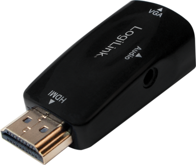 Logilink HDMI apa > VGA anya Adapter Fekete