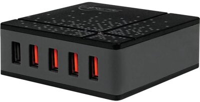 Arctic Quick Charger Hálózati USB töltő 5-port (5V / 8000mA)