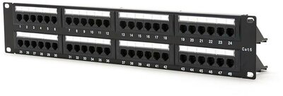 Digitalbox STLPP48UC6-D 19" Patch panel - 48 port