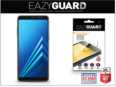 EazyGuard Diamond Glass Samsung A530F Galaxy A8 (2018) gyémántüveg képernyővédő - 1 db/csomag