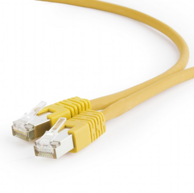 Gembird PP6A-LSZHCU-Y-1.5M CAT6a FTP Patch kábel 1.5m Sárga