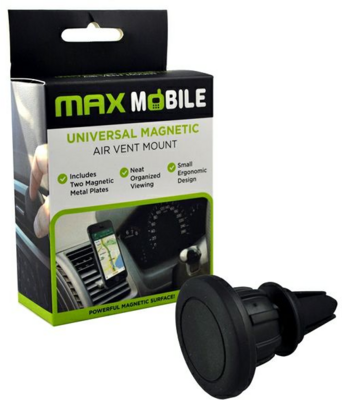 Max Mobile 3858891307992 mágneses autós telefon tartó - Fekete