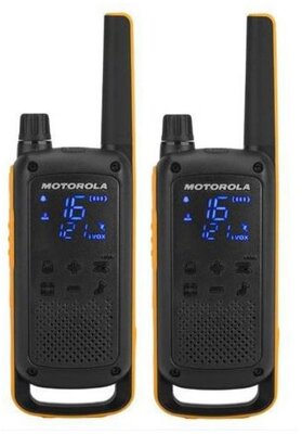 Motorola TLKR T82 Extreme Walkie Talkie - Fekete/Sárga