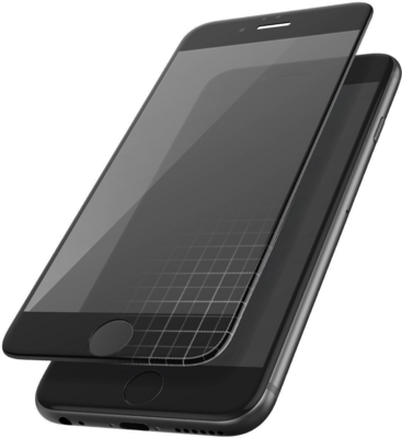 Hoco BH111 Apple iPhone 7 Képernyővédő üveglap 4D Fekete