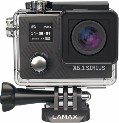 Lamax X8.1 Sirius Akciókamera - Fekete