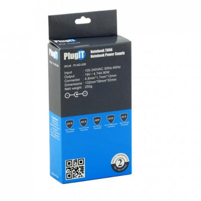 PlugIT PI-ND-008 90W HP Notebook Töltő