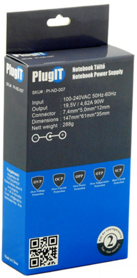 PlugIT PI-ND-007 90W Dell Notebook Töltő