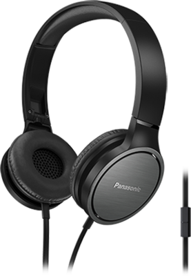 Panasonic RP-HF500ME-K Mikrofonos fejhallgató Fekete
